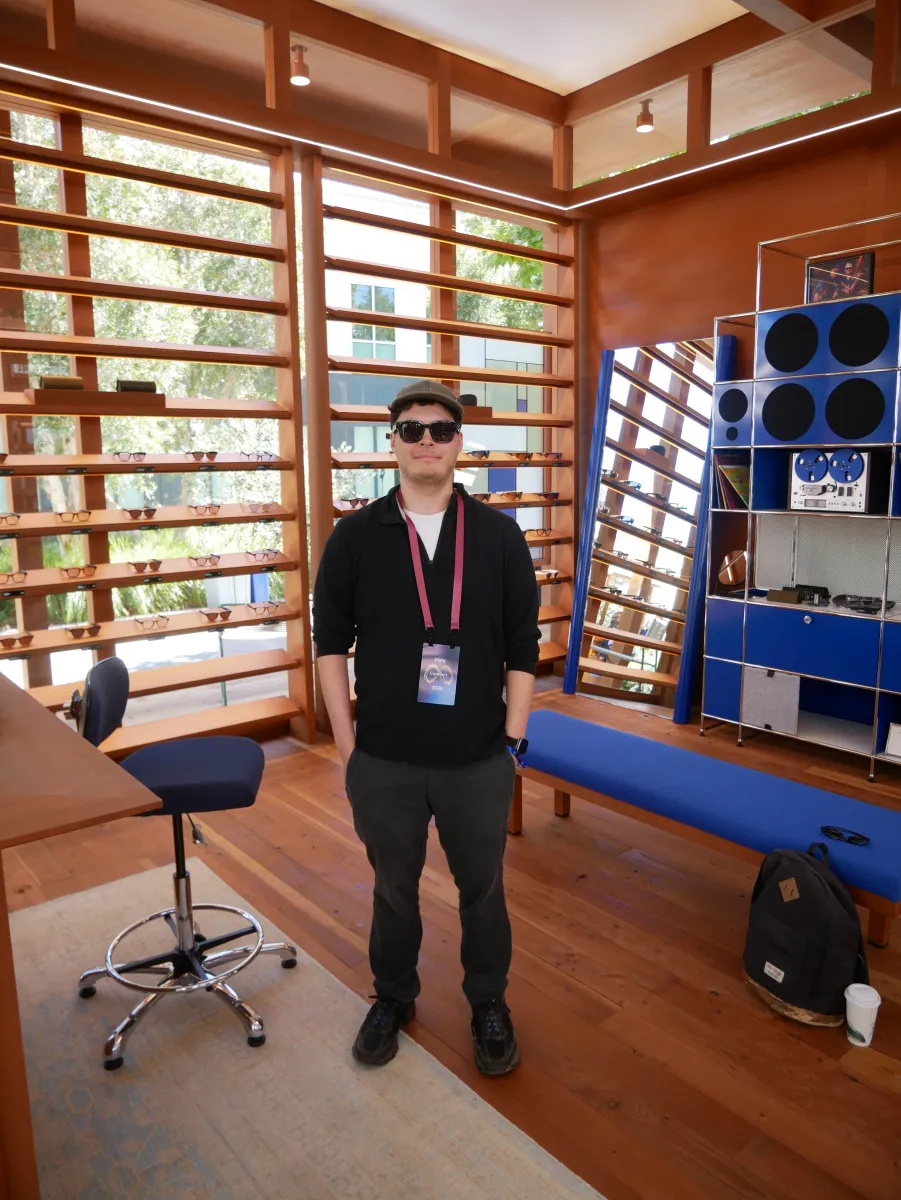 Meta smart glasses showcased at the Meta Connect conference